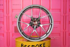 नया जाल डिजाइन एक टुकड़ा जाली एल्यूमीनियम मिश्र धातु पहियों काले फिनिश सार्वभौमिक फिटमेंट 15-26 इंच 5x 114.3/112/130/100 मिमी 10 वर्ष - Product Image 2