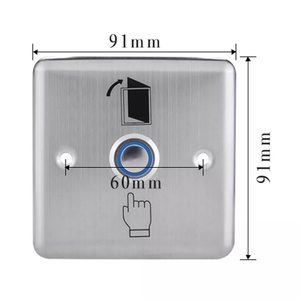 Bouton de sortie en acier inoxydable pour contrôle d'accès - Produits de contrôle d'accès - Product Image 2