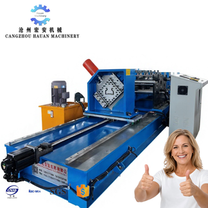 Máquina Perfiladora de Acero Totalmente Automática Hauan Machinery, 380V, Alta Productividad, Fabricada en Cangzhou - Product Image 1
