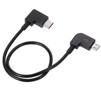 Câble de données micro USB personnalisé à charge rapide 3A, 90 degrés, blindage en cuivre pur tressé, gaine en PVC, certifié CE, blanc/noir, gauche