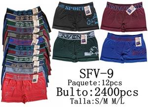 JUVENILE <b>Men's</b> <b>Shorts</b> SFV-9 Blue Elastic Waist Breathable Knitted Polyester Casual <b>Short</b> <b>Shorts</b> Mid Waist Front Logo - Product Image 3