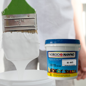 NOROO NANPAO Premium Exterior Paint 903 White Acrylic Liquid Coating for Building Use - Product Image 2
