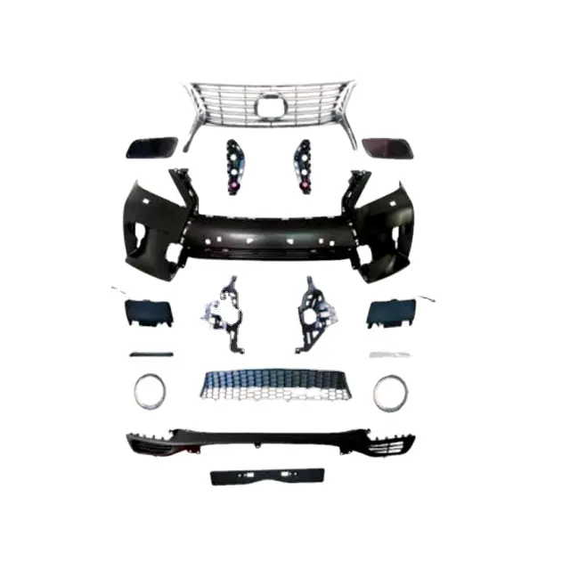 Auto Front Body Kit Innen Upgrade Kühlergrill Ford Focus für Lexus RX350 ls Serie Facelift Lip Bodykit