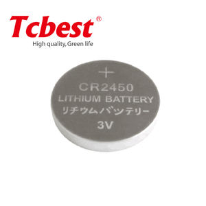 CR2450 3V 550mAh Lithium tombol mangan sel baterai untuk jam tangan kunci fob & IoT perangkat - Product Image 3