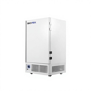 SCITEK -40 ° Congélateur ultra-basse température C, 3 étagères, <span class=keywords><strong>alarme</strong></span> <span class=keywords><strong>sonore</strong></span> et visuelle, large plage de tension, acier inoxydable, dégivrage manuel, affichage LED - Product Image 1