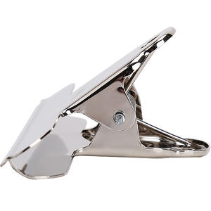 Clip de Montaña Metálico Plateado de 100 mm, Venta Directa de Fábrica, Fuerte Fuerza de Adsorción, Almacenamiento de Archivos Hermético, Clip para Documentos y Facturas - Product Image 2