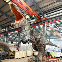 Modèle réaliste de dinosaure de musée des sciences de haute qualité populaire