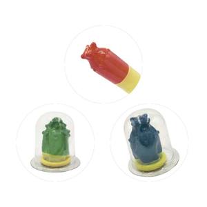 Kunden spezifische Farbe nach Belieben, vergrößerte und verdickte integrierte Kondome Kondom für Männer Sapot Magic Kondom - Product Image 3