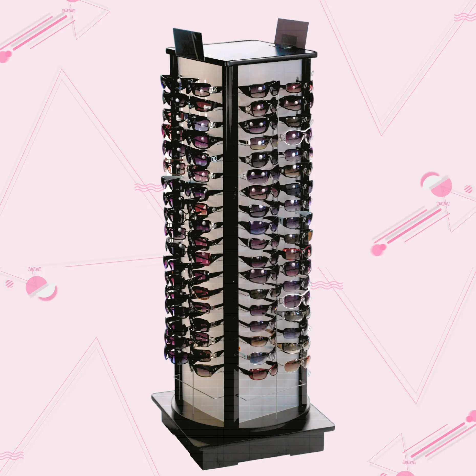 showroom decoration wooden glasses display showcase optical frames store fixtures eyeglass display cabinet