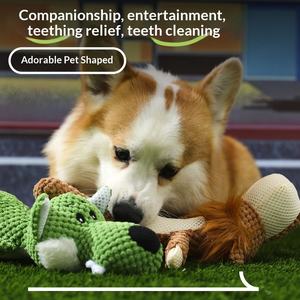 Giocattoli Interattivi per Cani con Suono Squittente, Modello Animale Carino in Cotone PP e Poliestere - Product Image 3