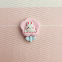 Se précipita mignon fleur résine dessin animé eau tasse Patch coque de téléphone bijoux résine Kawaii résine moules en gros pour la décoration