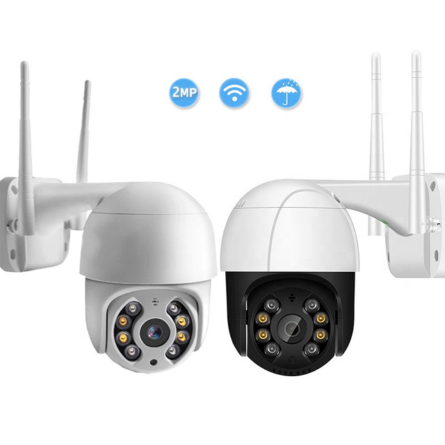 Outdoor Wifi IP Camera 2MP 4K Two-way Audio Waterproof Night Vision PIR Detection Smart Alert Security Wireless Cctc Camera