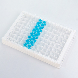 Plaques <span class=keywords><strong>ELISA</strong></span> de laboratoire de haute qualité, amovibles, 12 bandes, 96 puits, plaques enzymatiques - Product Image 5
