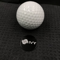 Outil Divot de golf personnalisé avec marqueur de balle Outil de réparation en métal de qualité supérieure pour accessoires de golf