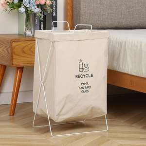 Panier à linge en acier, panier à linge sale en acier, panier à linge sale pliable en acier, fabrication en usine - Product Image 4