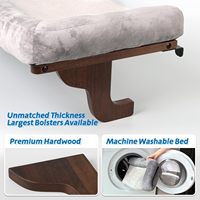 Repose-poignes pour chat sur rebord de fenêtre - Teinture foncée/gris L |   Support à accrocher, lavable en machine, capacité de 40 lb, 24'' L x 15'' W, qualité supérieure