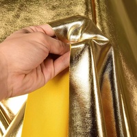 d'événement de luxe Lustre métallique toile de fond drapé feuille d'or tissu brillant pour la décoration de scène de mariage