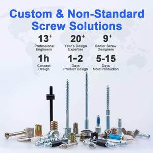 ISO M3 M5 M4 M6 M8 M10 M12 M16สแตนเลสเบ้าหกเหลี่ยมพร้อมสกรูชุดหัวสุนัขทองเหลือง - Product Image 5