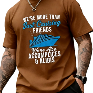 Camiseta divertida para amigos de crucero, compañeros de viaje, alibis, camiseta a juego para mejores amigos en viaje de crucero - Product Image 6