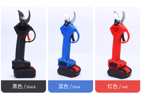 Tijeras de Podar Recubiertas de Plástico en Oferta, Tijeras para Plantas <span class=keywords><strong>Fujiwara</strong></span> con Agarre Antideslizante, Trinquete, 21 V, 1500 mAh, 15-25 mm - Product Image 6