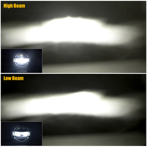 Faro Led redondo de haz alto/bajo de 7 pulgadas y 7 ", lámpara de bienvenida azul, indicador amarillo, Drl blanco para <span class=keywords><strong>Jeep</strong></span> Wrangler Jk - Product Image 3