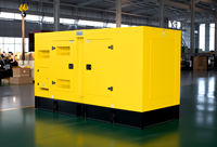 Générateur diesel insonorisé 120KW 145KW 160KW 180KVA 200KVA avec ATS, surveillance à distance, design compact, installation facile