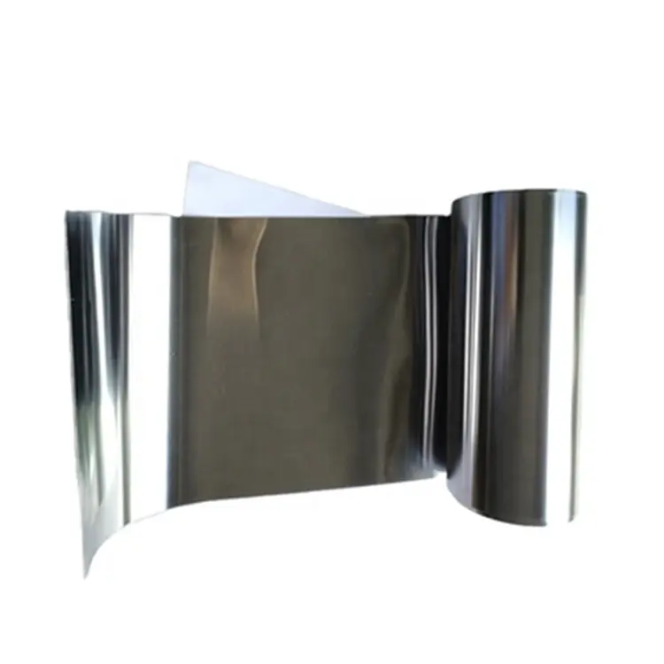 Strip Vanadium Foil Vanadium Murni Harga Foil Vanadium Logam Ketebalan 0.1Mm