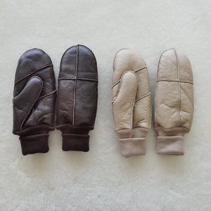 Nouveauté Usine : Gants en Cuir Véritable et Mitaines en Peau de Mouton Fourrées pour Hommes – Chauds, Hiver, Vente en Gros, Prix Abordable - Product Image 6