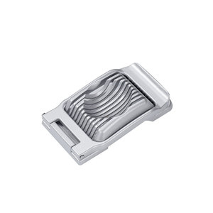 Herramientas de cocina, cortador de huevos de Metal de mano, cortador de huevos de alambre de acero inoxidable para frutas, verduras, huevos duros - Product Image 5