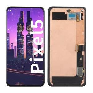 Écran LCD pour téléphone portable Google Pixel 5, remplacement d'écran OLED, écran LCD pour téléphone portable Pixel 5, écran de téléphone portable avec cadre - Product Image 1