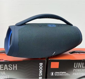 OEM 20pcs/ctn Super Boombox3 Haut-parleur LED 20W Bass Portable Sans Fil Sport Extérieur Haut-parleurs Puissants Cinéma à Domicile Fête Party Box - Product Image 4