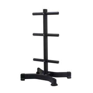 Support de support de stockage de gymnastique professionnel conception d'arbre en métal réglable pour plaques de disque d'haltères <span class=keywords><strong>banc</strong></span> d'exercice de Logo personnalisable - Product Image 1