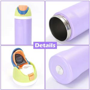 Regalo Promocional, Botella de Agua Deportiva Aislada al Vacío de 16 oz, Venta al por Mayor, Botella de Agua Personalizada, Termo de Acero Inoxidable - Product Image 5