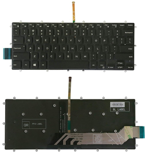 คีย์บอร์ดแล็ปท็อปสำหรับ Dell Inspiron LED backlit สำหรับรุ่นที่5368 5370 5378 5379 5568 5578 5579 7368 7373 7375และ7378 - Product Image 1