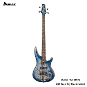 Para Bajo Eléctrico <span class=keywords><strong>Ibanez</strong></span> SR2600, Mástil de Arce, Diapasón de Ébano, Acabado Brillante - Product Image 6