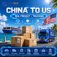 Transitaire maritime Chine-USA, fret maritime, consolidation de marchandises générales, service d'entreposage et de livraison porte-à-porte