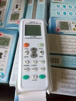 Télécommande de remplacement AUX YKR-H/002E pour climatiseur domestique, facile à utiliser, ABS 0,5 mm blanc/vert grisâtre, pièces de climatiseur
