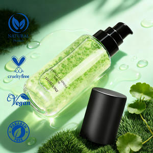 Serum Wajah Perbaikan Menenangkan dengan Kapsul Minyak Mikro Beads Warna Hijau Perawatan Kulit LOGO OEM <span class=keywords><strong>Centella</strong></span> <span class=keywords><strong>Asiatica</strong></span> - Product Image 5