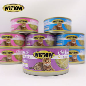 อาหารกระป๋องสำหรับแมวและสุนัขสัตว์เลี้ยง170กรัมในสไตล์มินิมอลลิสต์ผมเรียบเนียนผลิตจากไก่ขนาดเล็ก - Product Image 3