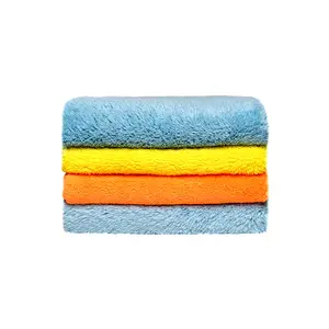 Super Absorbent Long/short Pile Microfiber Towel 400gsm Edgeless Microfiber Cleaning Cloth For Car Wash/cleaning