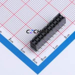 SSM-110-L-DV Pin Socket SMD,P=2.54mm Connector ( Pitch: 2.54mm )( Row Spacing: 2.54mm )( Mounting Type: Vertical Mount ) - Product Image 1