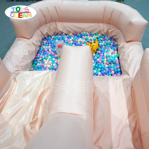 Scivolo d'Acqua Gonfiabile Commerciale per Esterni con Piscina e Vasca di Palline Morbide, Ideale per Eventi e Feste - Product Image 6