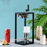 Machine de scellage manuelle efficace pour canettes de soda en aluminium avec fonction de scellage pour boîtes de conserve