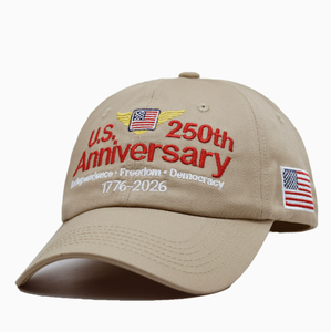US 250th Anniversary Embroidered Baseball Cap 1776-2026 Independence Day Dad <b>Hat</b> Patriotic USA Flag Adjustable Sun <b>Hat</b> for Men - Product Image 3