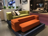 Canapé-lit d'angle confortable et compactable de style européen, design exclusif, vente chaude, matelas convertible une place