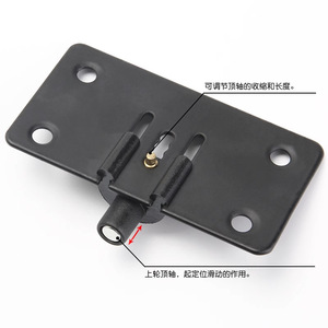 Roulette de porte de placard Kaishengxi, axe supérieur réglable pour portes coulissantes de placards - Product Image 1