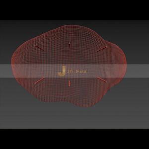 ANW1457 Escultura Decorativa de Acero Inoxidable Estilo Art Deco, Diseño Personalizado para Aniversario - Product Image 6