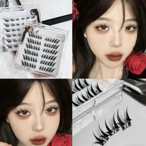 Faux cils Fox Nine Tailed Fox, sans colle, non amovibles, effet volant diagonal, protection de l'environnement - Product Image 5