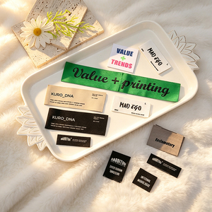 Étiquettes en cuir métalliques avec logo personnalisé en relief, étiquettes en cuir PU durable et métalliques pour vêtements en denim - Product Image 1