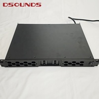 Amplificateur de puissance 4 canaux 4x1350W avec PFC, amplificateur de puissance numérique largement applicable pour système Line Array